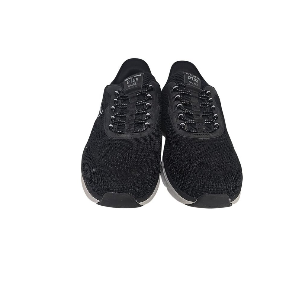 Skechers Men's D'lux Walker 2.0 Rezinate Hands Free Slip-in Black Size 11.5 EW - Picture 4 of 8